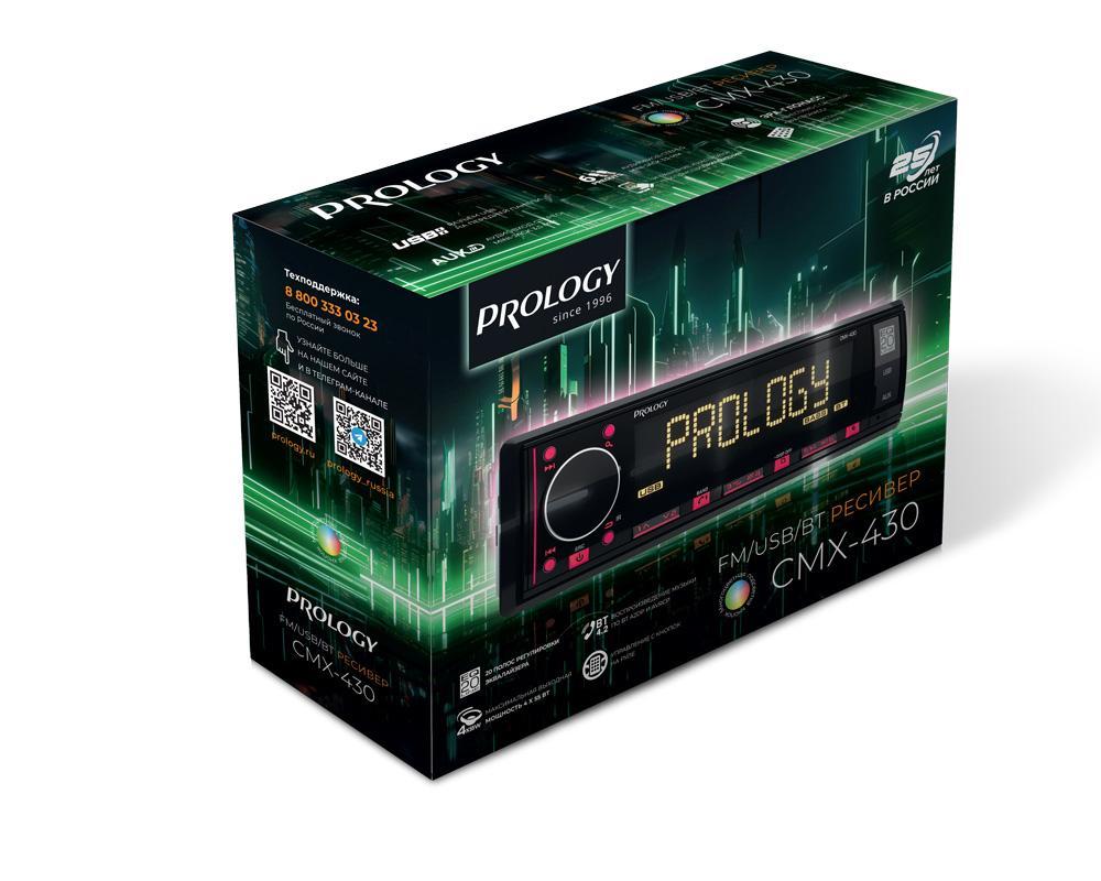 1-DIN USB/SD-ресиверы (без CD) Prology CMX-430 