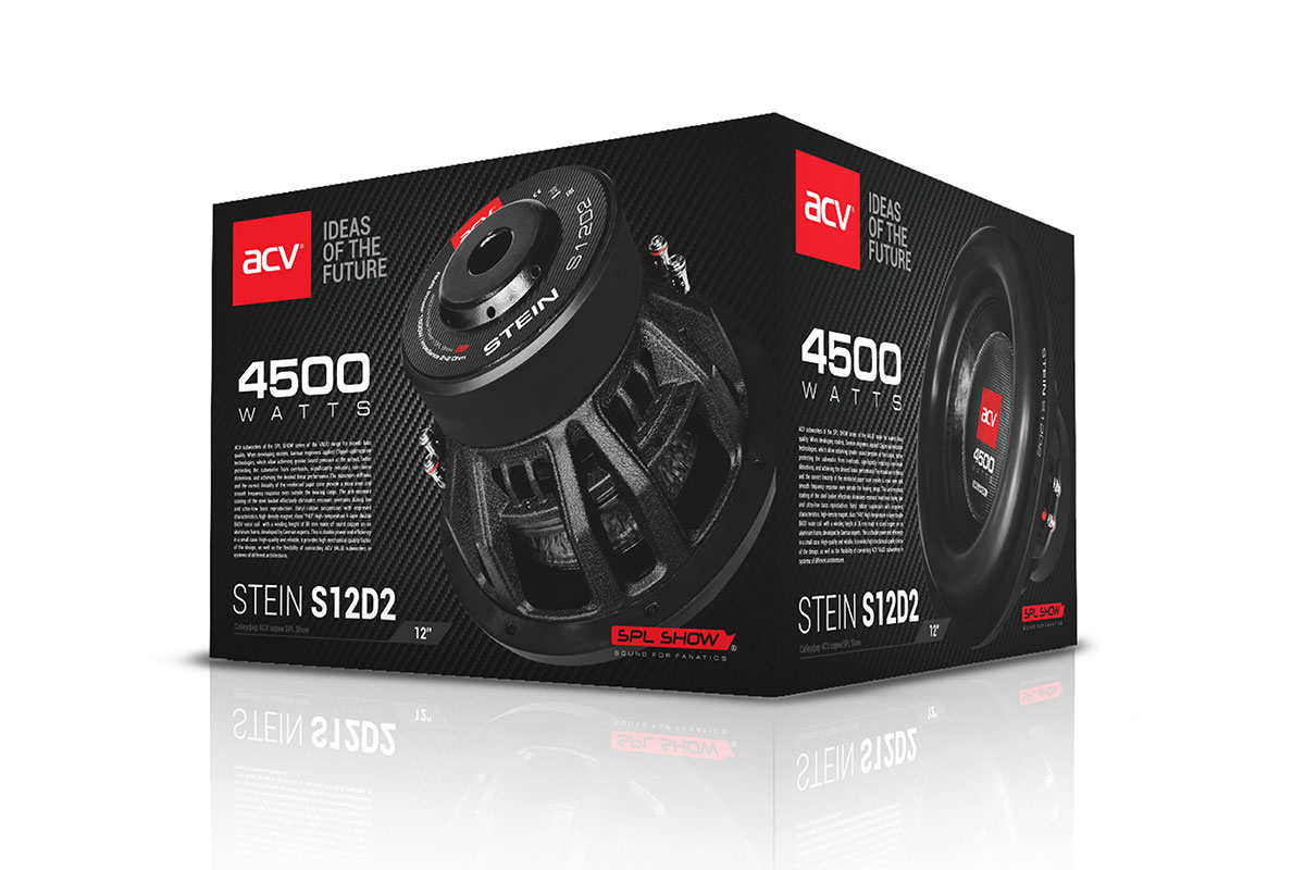 Сабвуферные динамики ACV STEIN S12D2 V2 