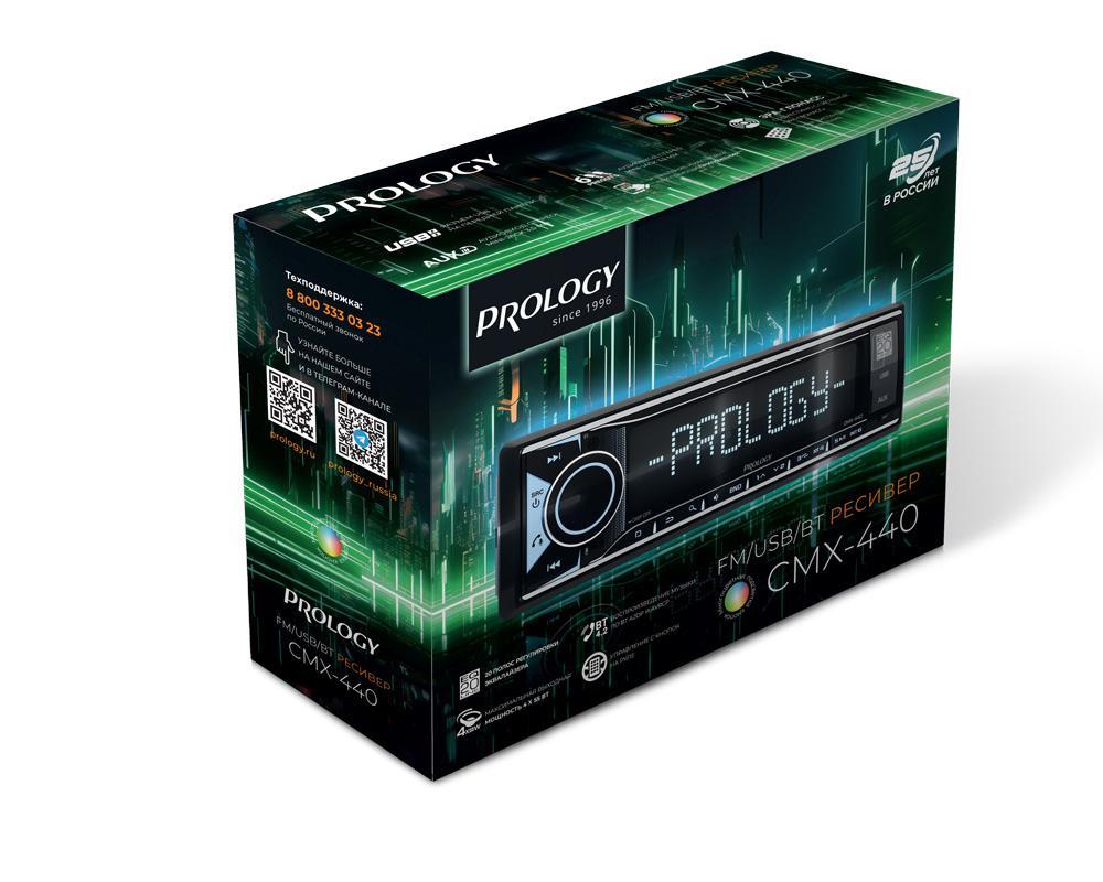 1-DIN USB/SD-ресиверы (без CD) Prology CMX-440 
