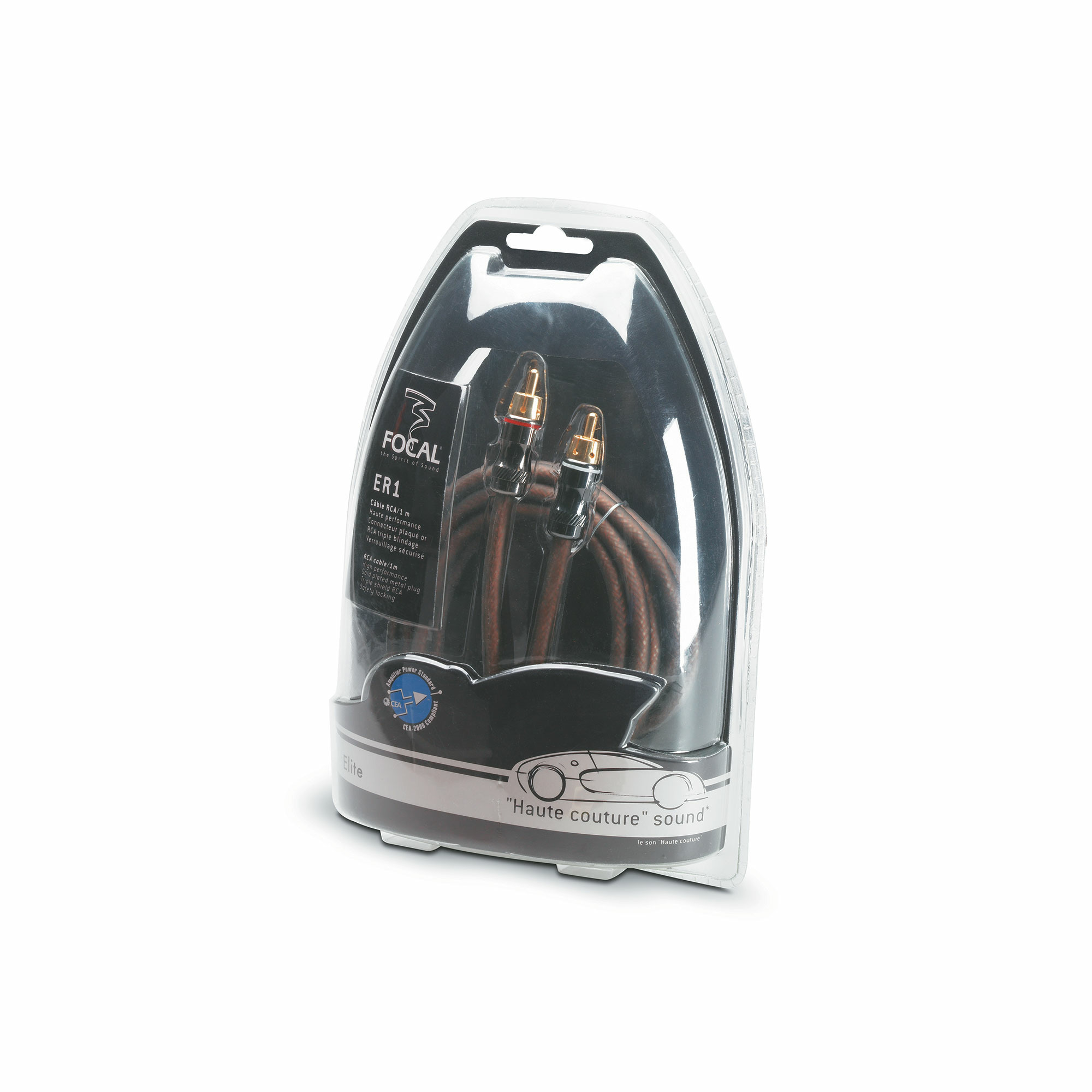 Кабели межблочные (RCA), AUX, HDMI, RCA разъёмы Focal RCA ER1 