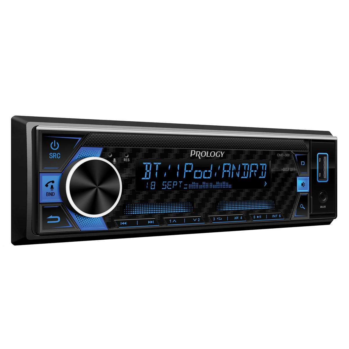 1-DIN USB/SD-ресиверы (без CD) Prology CMD-300 