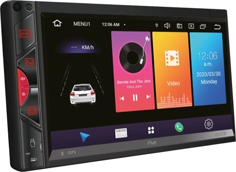 2-DIN ресиверы с навигацией FIVE F730A 
