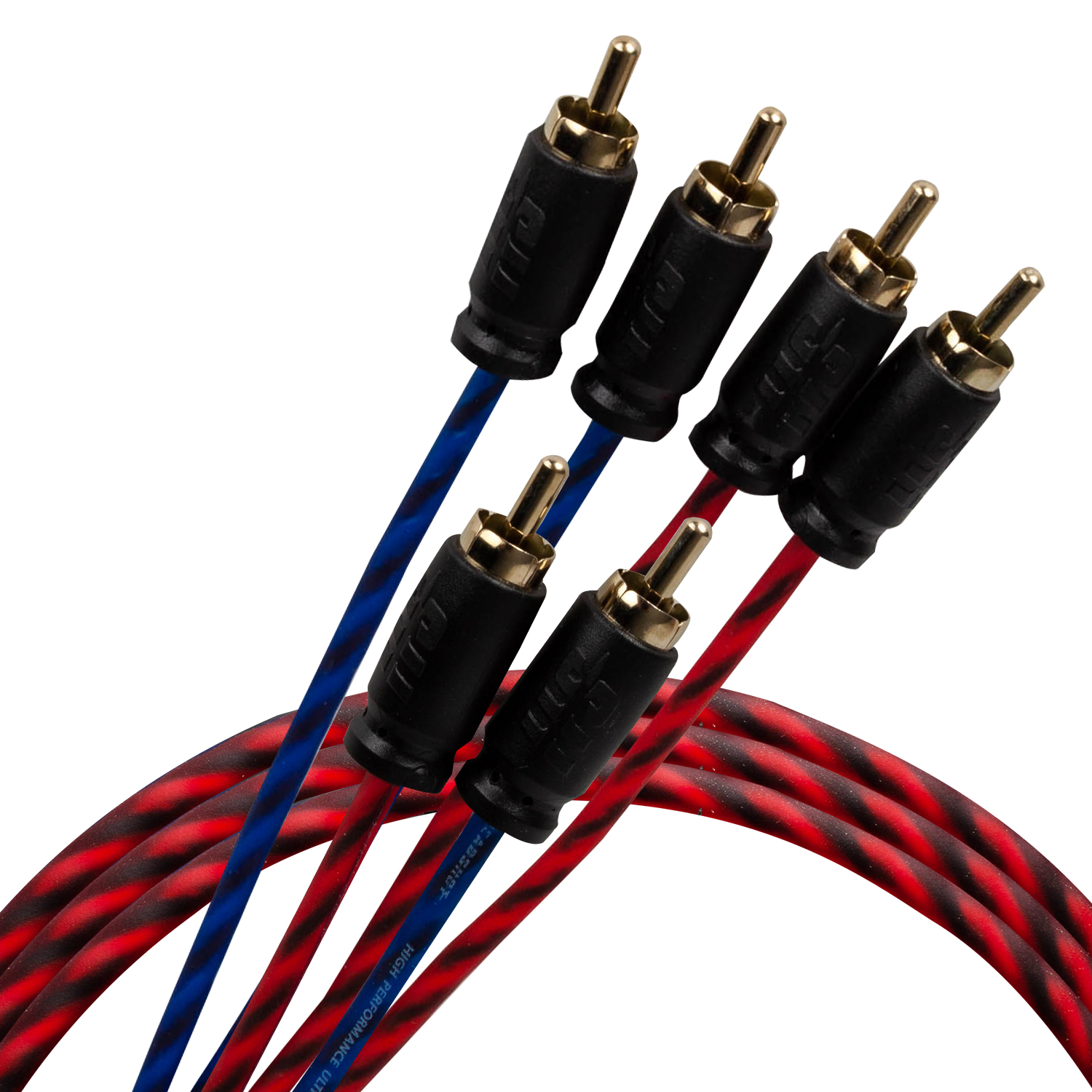 Кабели межблочные (RCA), AUX, HDMI, RCA разъёмы KICX Headshot RCA-24-5-SS 