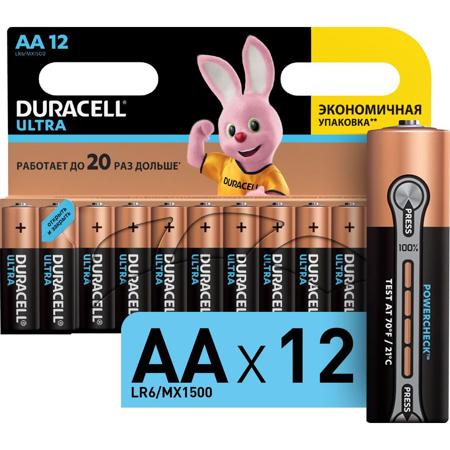 АА Duracell АА LR6-12BL