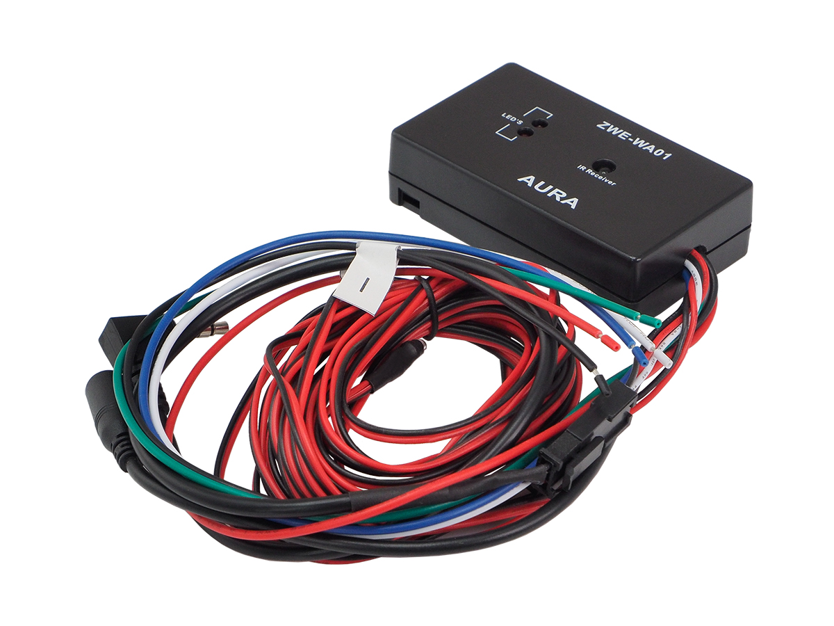 Интерфейсы кнопок на руле и дисплеев AurA ZWE-WA01 