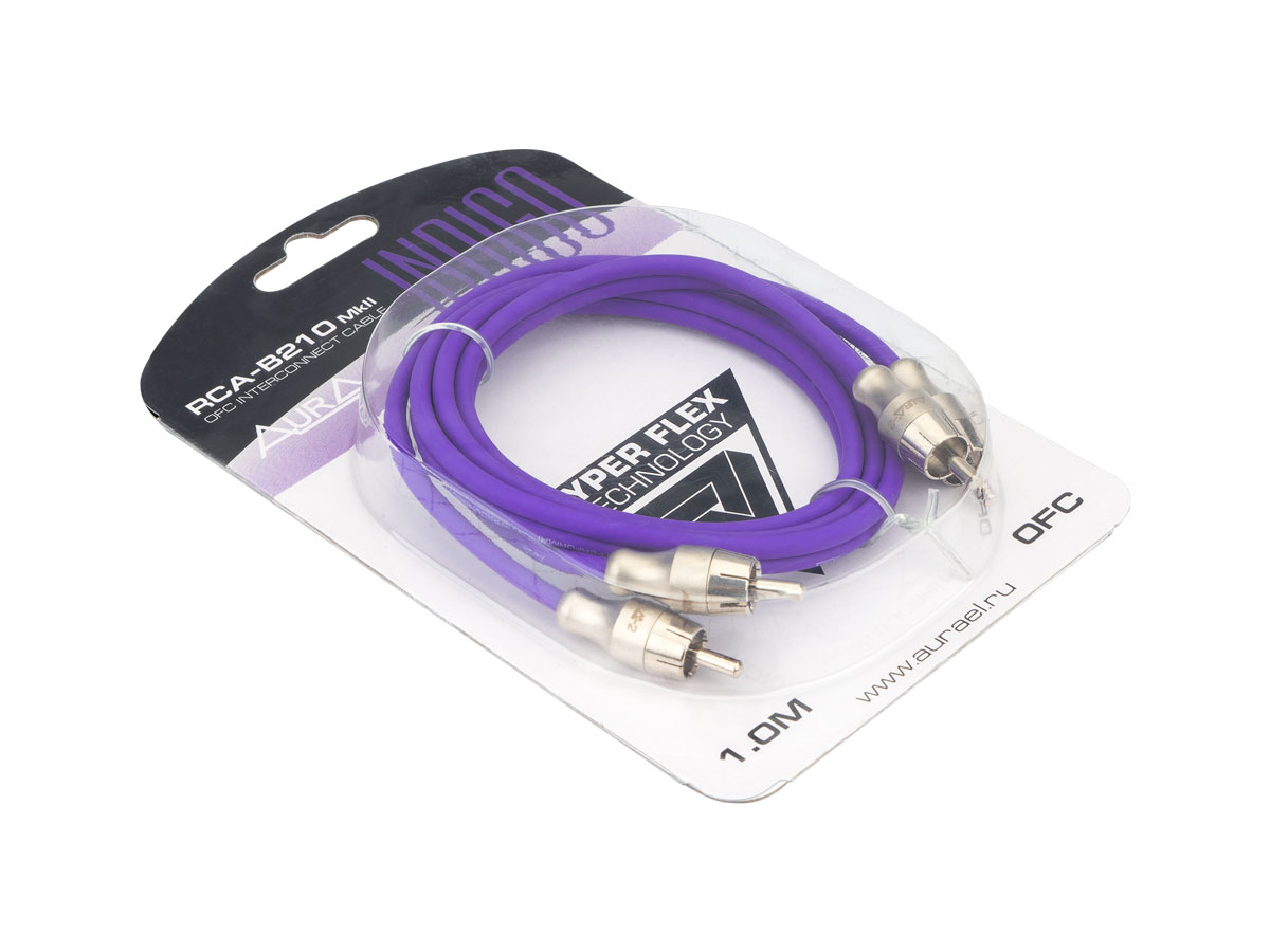 Кабели межблочные (RCA), AUX, HDMI, RCA разъёмы AurA RCA-B210 MkII 