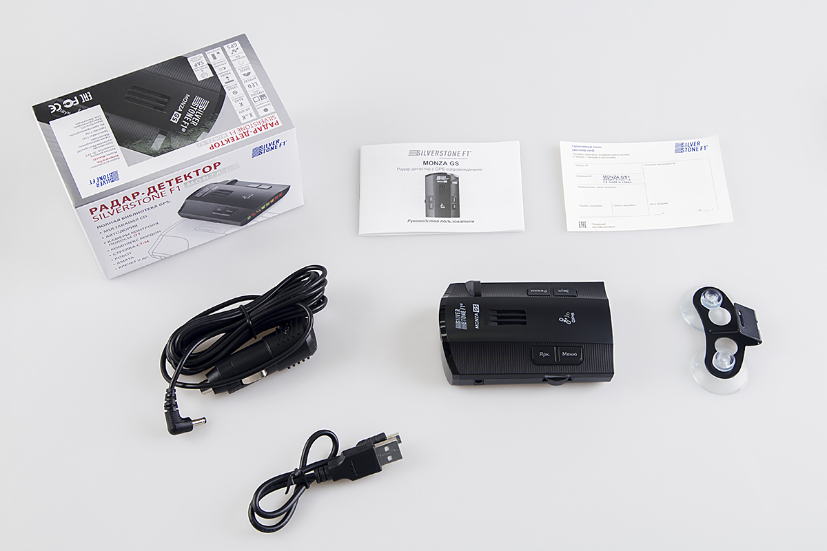 Радар-детекторы с GPS Silverstone F1 MONZA GS