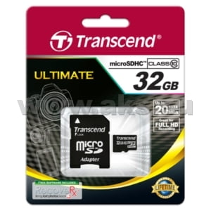 Transcend MicroSD 32Gb TS32GUSDHC10