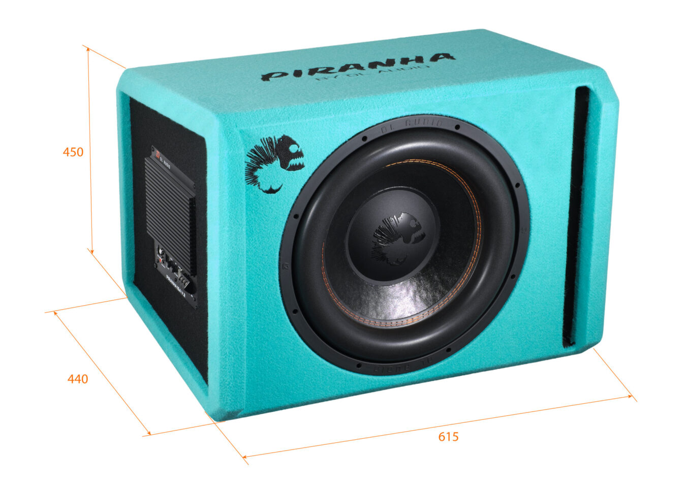 Cабвуферы корпусные активные DL Audio Piranha 15A V3 Marine 
