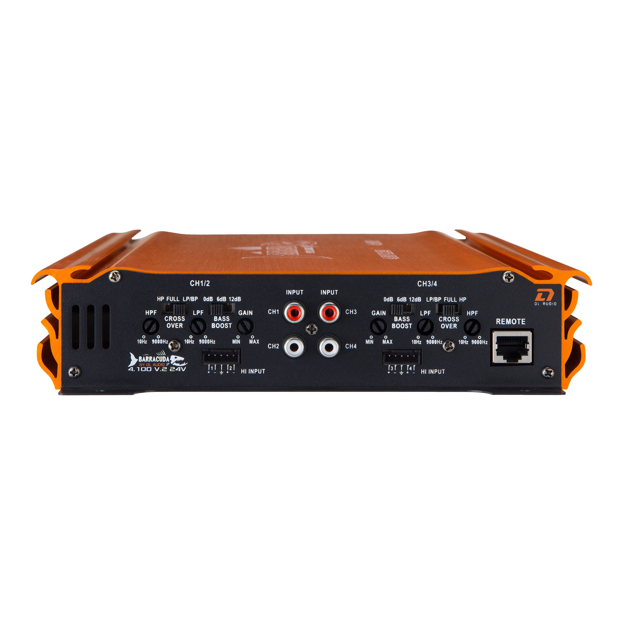 Четырёхканальные усилители DL Audio Barracuda 4.100 V2 24V 