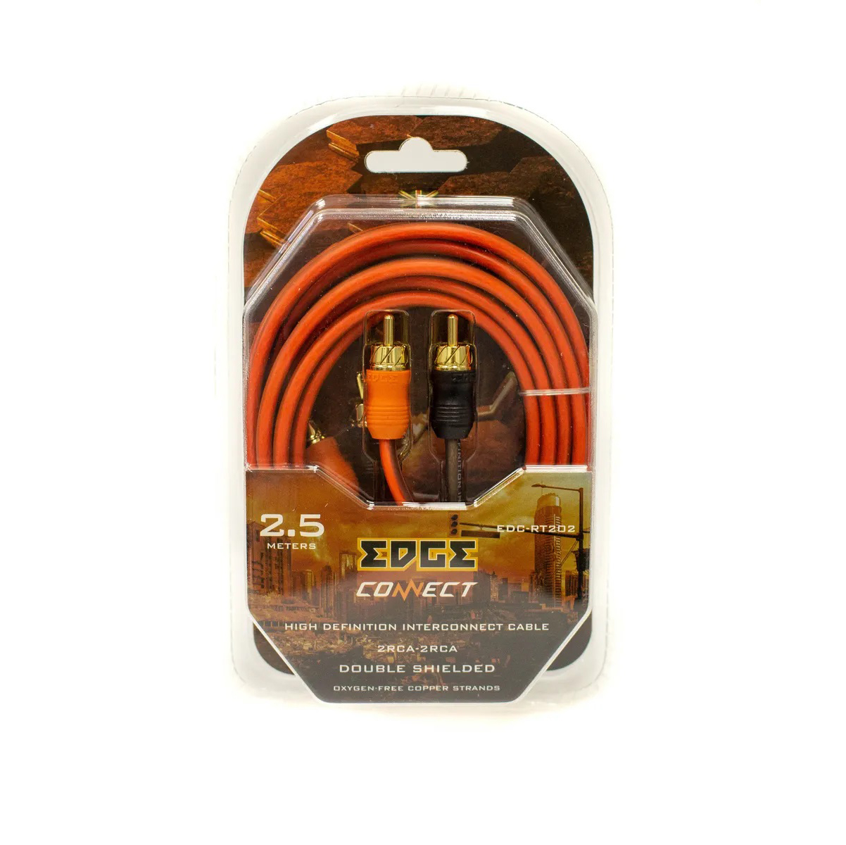 Кабели межблочные (RCA), AUX, HDMI, RCA разъёмы EDGE EDC-RT202 