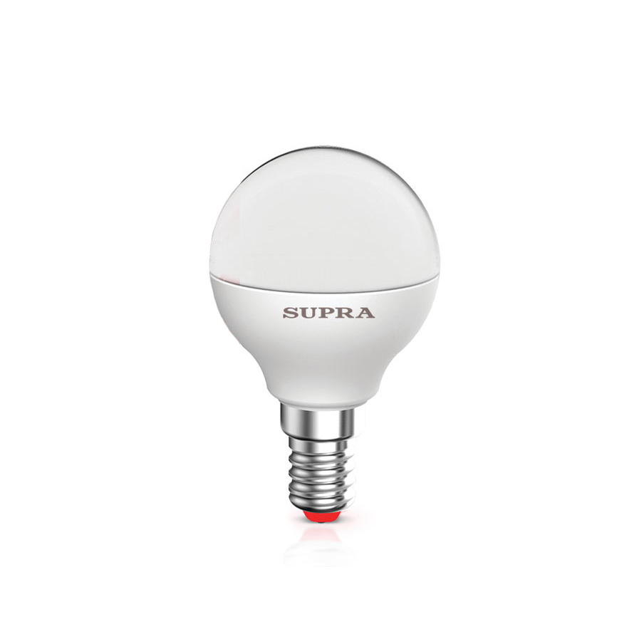 Лампы Supra SL-LED-ЭKO-G45-5W/4000/E14