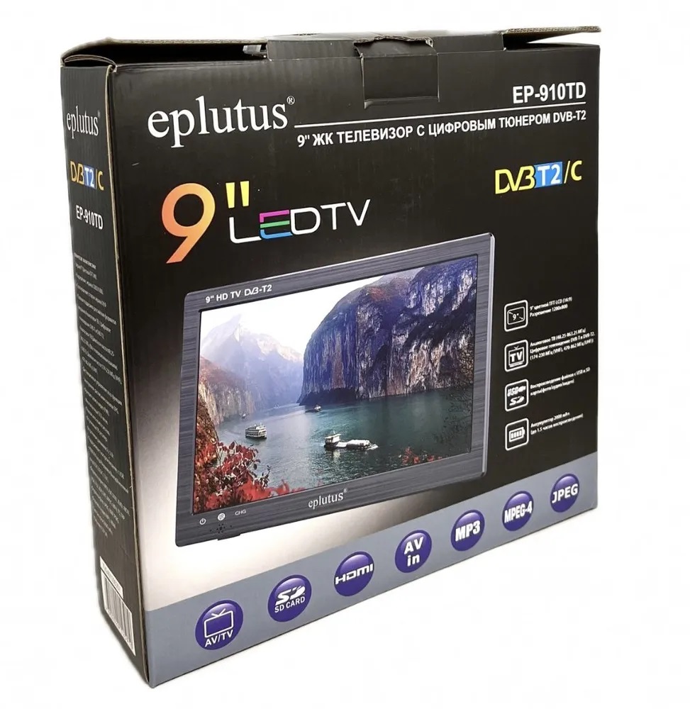 Универсальные телевизоры Eplutus EP-910TD Black 