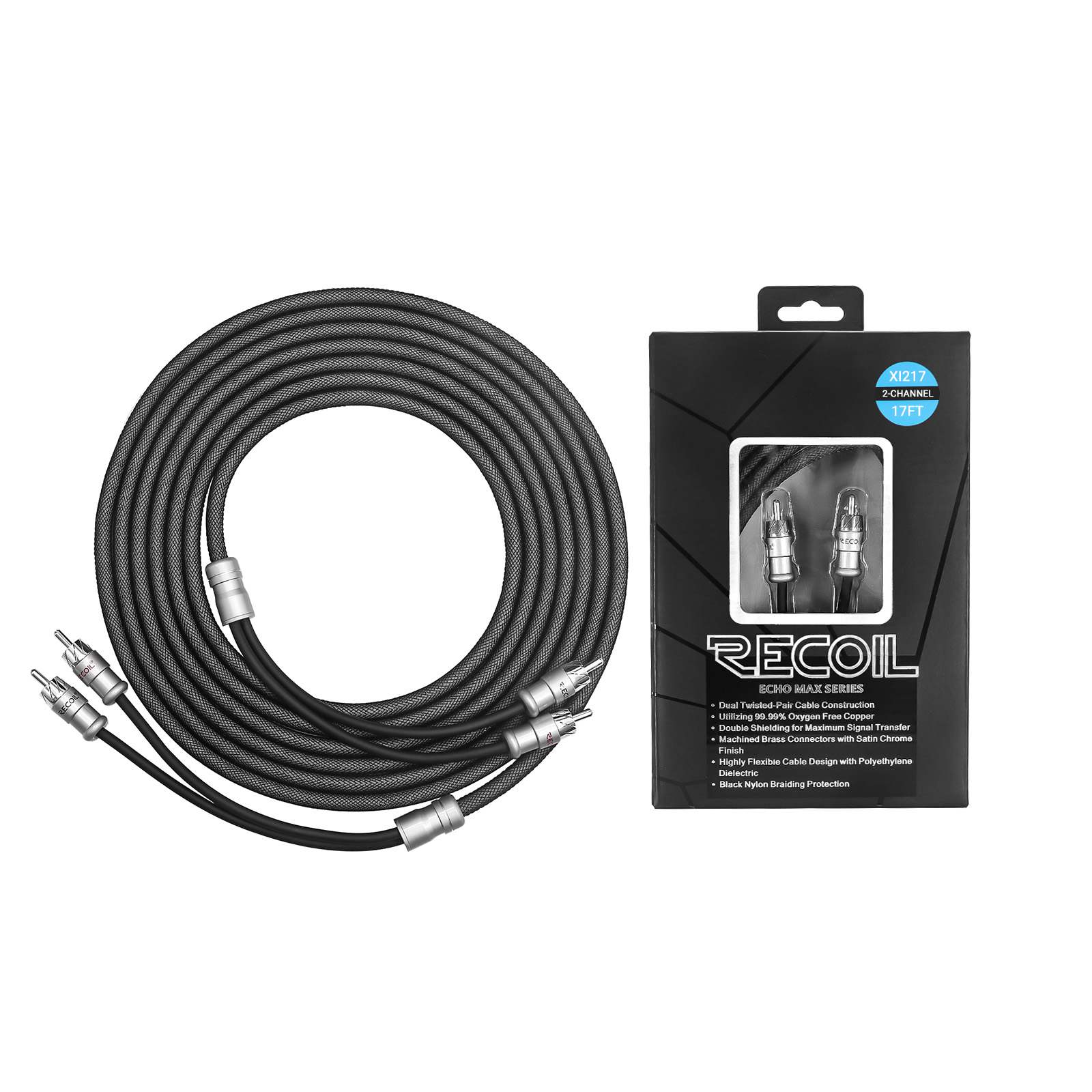 Кабели межблочные (RCA), AUX, HDMI, RCA разъёмы Recoil MAX XI217 