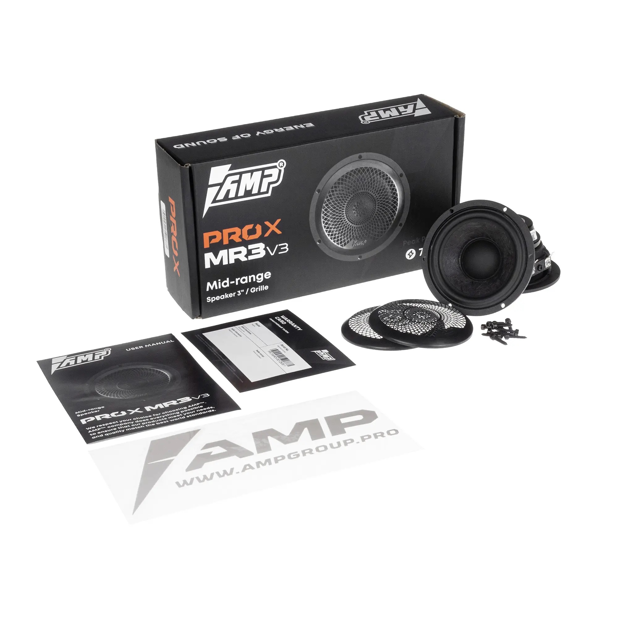 Акустика автомобильная AMP PRO X MR3 V3 