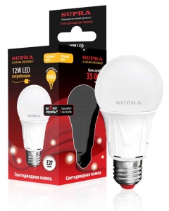 Лампы Supra SL-LED-A60-14W/2700/E27