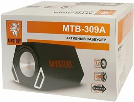 Cабвуферы корпусные активные Mystery MTB-309A 