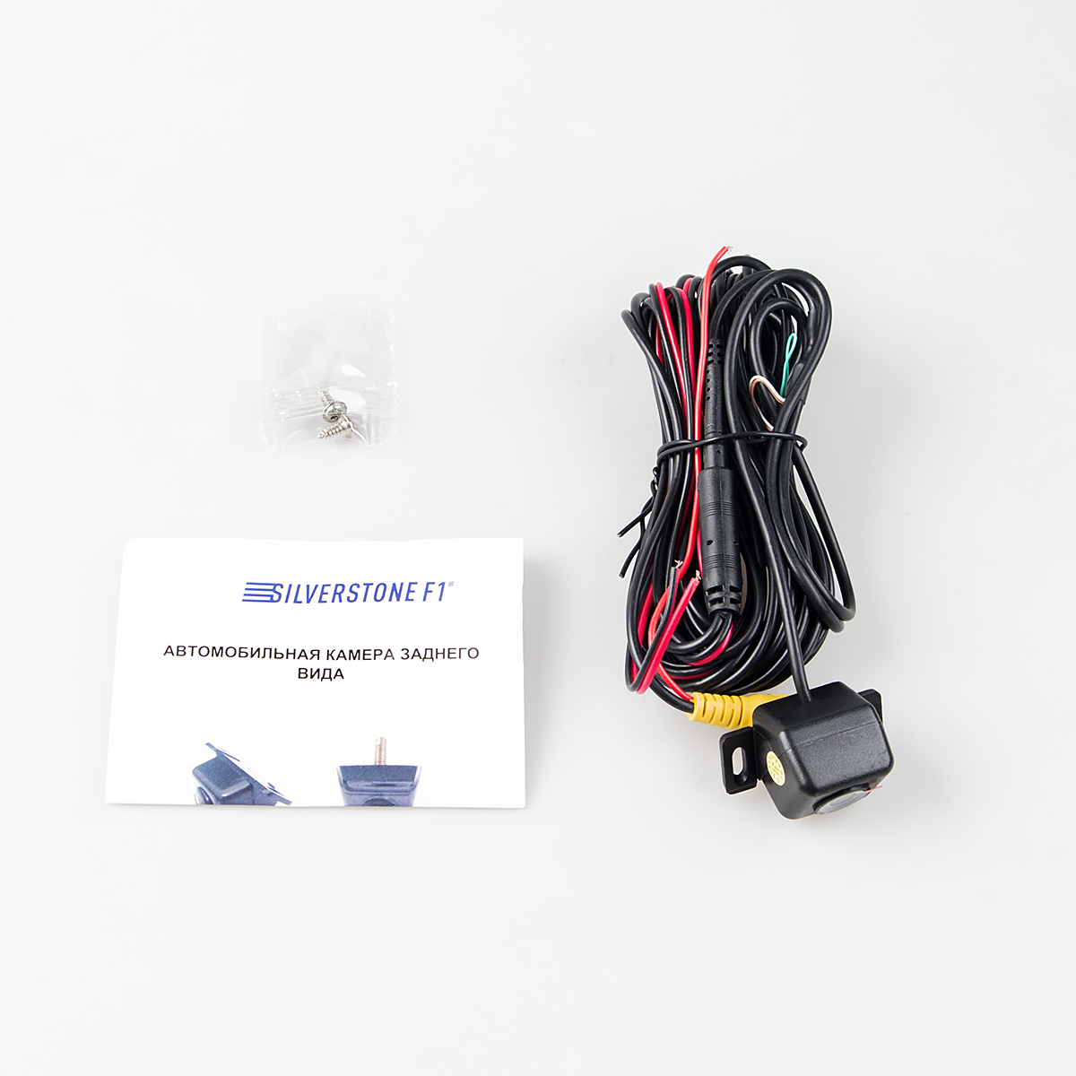 Универсальные видеокамеры, Камеры в номерных рамках, Аксессуары Interpower IP 820 AHD/CVBS F/R 