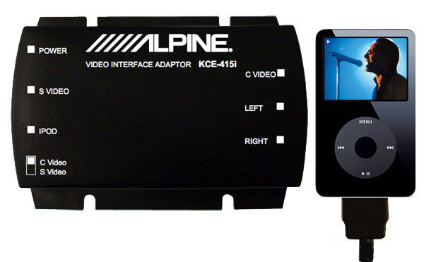 Интерфейсы и кабели для подключения iPod/iPhone Alpine KCE-415 i 