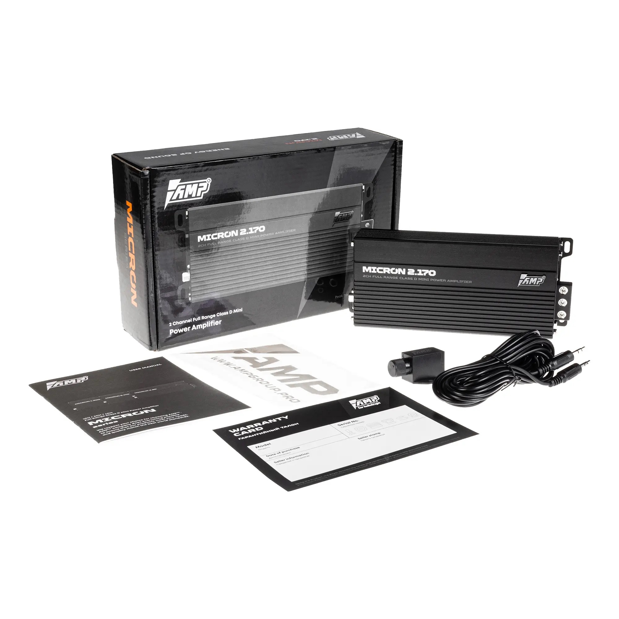 Двух и трехканальные усилители AMP MICRON 2.170 