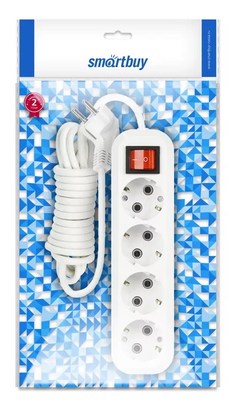 Сетевые фильтры, Удлинители Удлиннитель Smartbuy