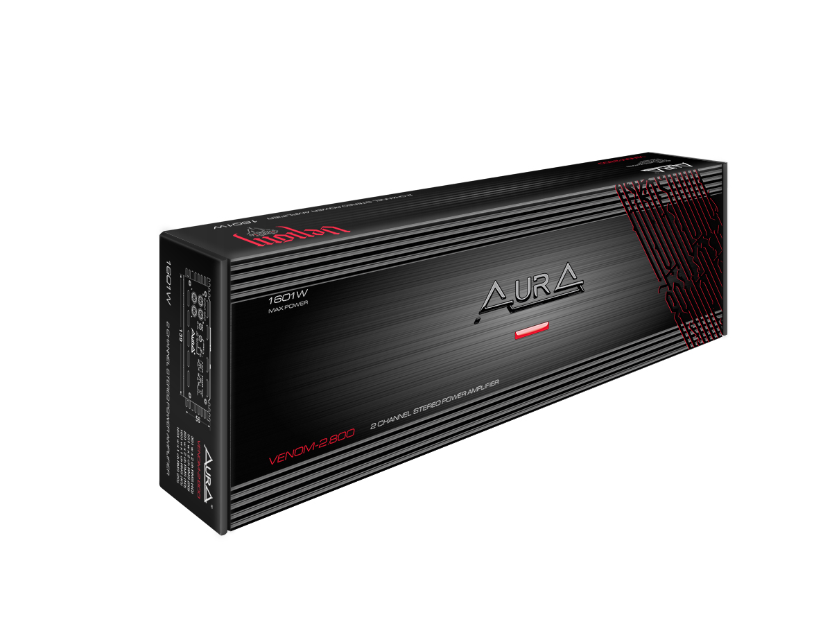 Двух и трехканальные усилители AurA VENOM-2.800 
