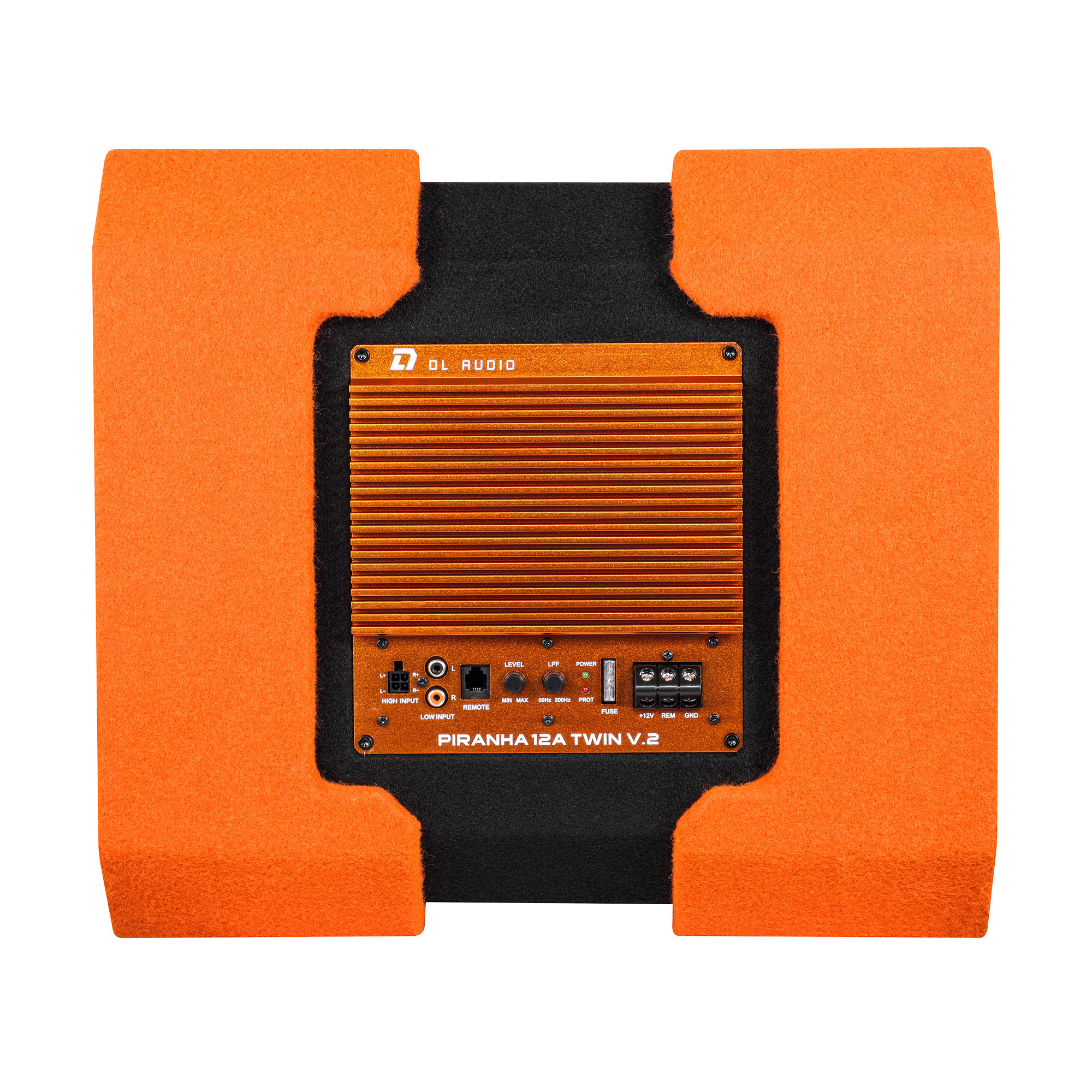 Cабвуферы корпусные активные DL Audio Piranha 12A V2 TWIN 