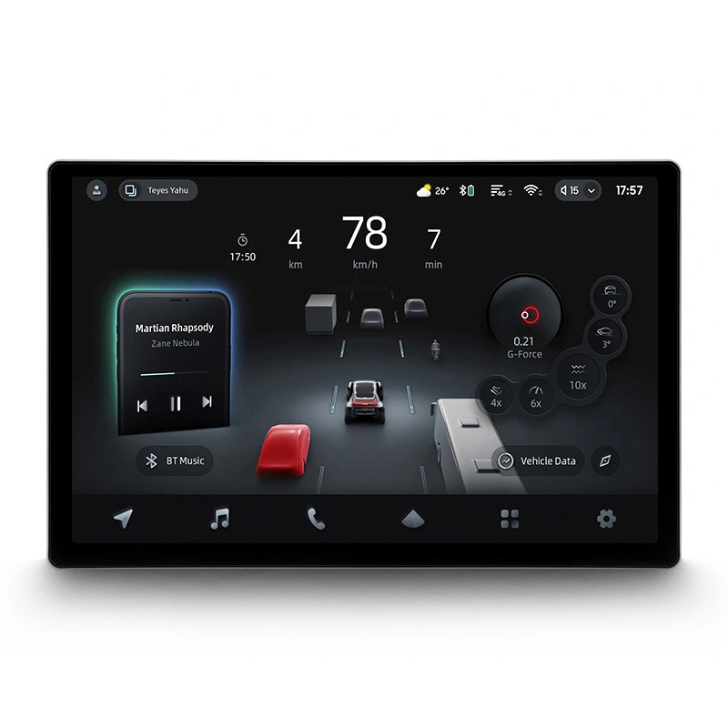1-DIN ресиверы с навигацией TEYES CC4 PRO 8+128 