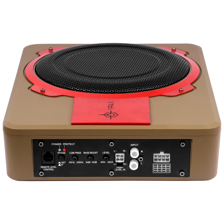 Cабвуферы корпусные активные Ural ПМН-2 “ЧЕРНАЯ ВДОВА” 