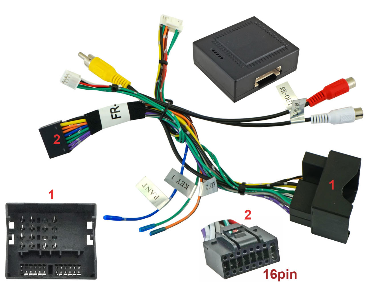 Переходники ISO (16-pin) Incar FR-UMS1432 