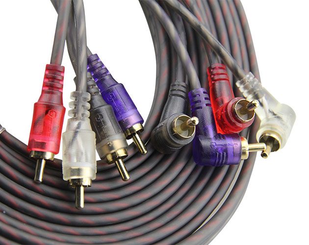 Кабели межблочные (RCA), AUX, HDMI, RCA разъёмы Ural 4RCA-BV5M 