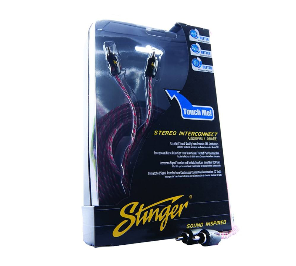 Кабели межблочные (RCA), AUX, HDMI, RCA разъёмы Stinger SI 4217 