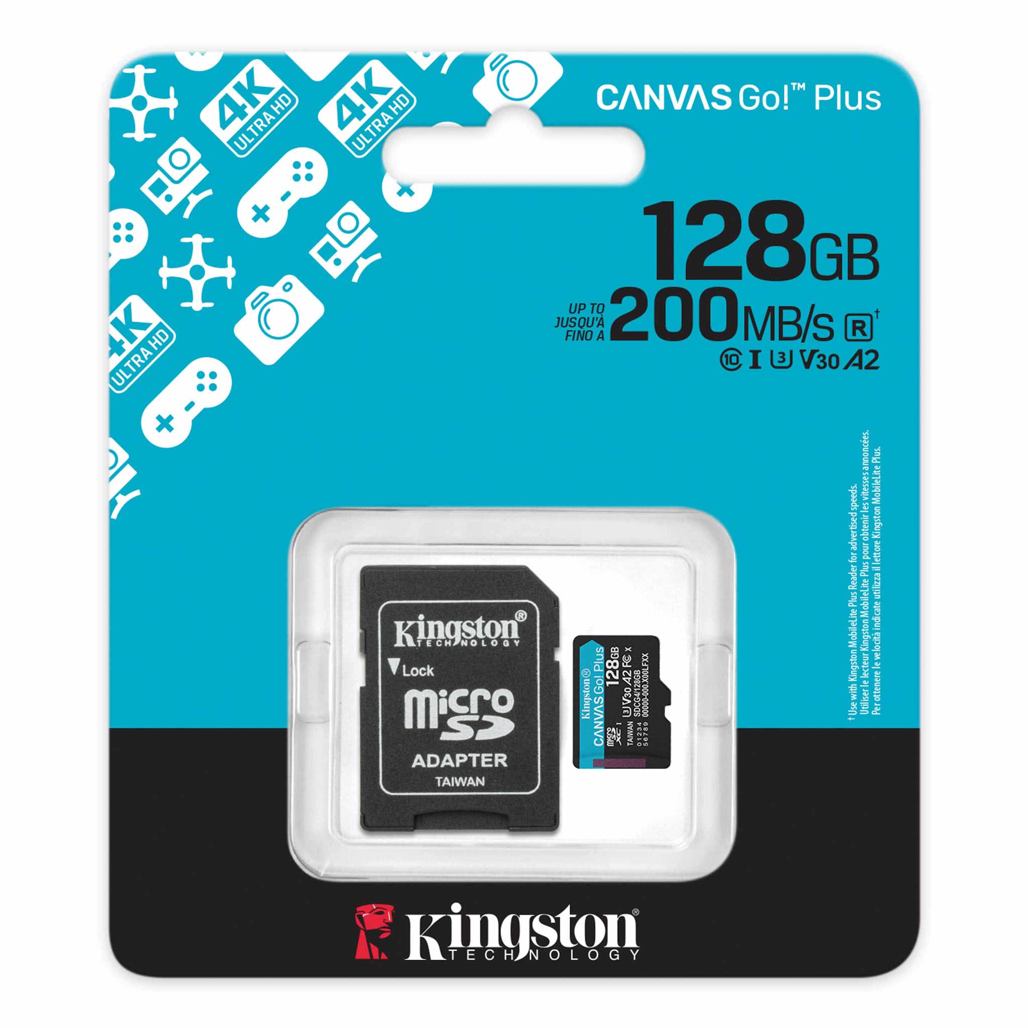 Карты памяти SD Kingston 128Gb