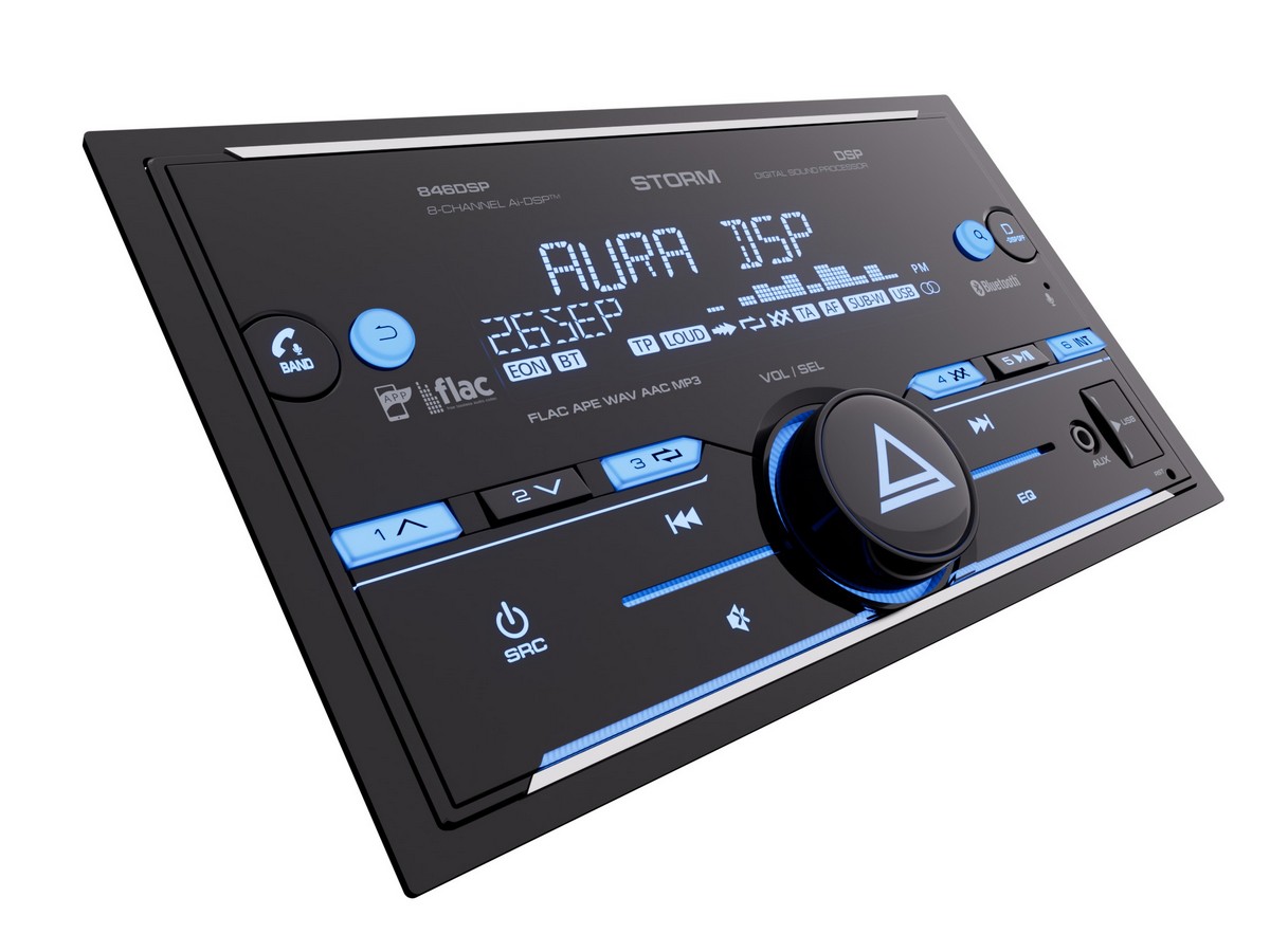 2-DIN DVD/MP3 ресиверы AurA STORM-846DSP 