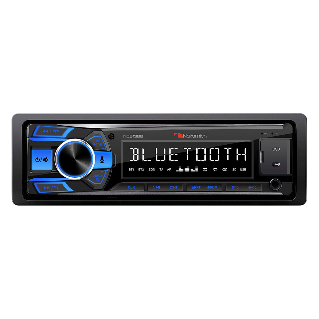 1-DIN USB/SD-ресиверы (без CD) Nakamichi NQ513BB 
