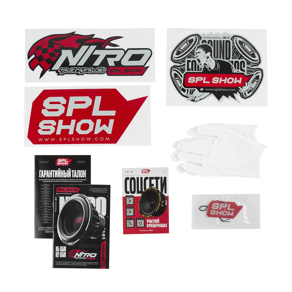 Сабвуферные динамики ACV SPL SHOW NITRO N12-S1500 