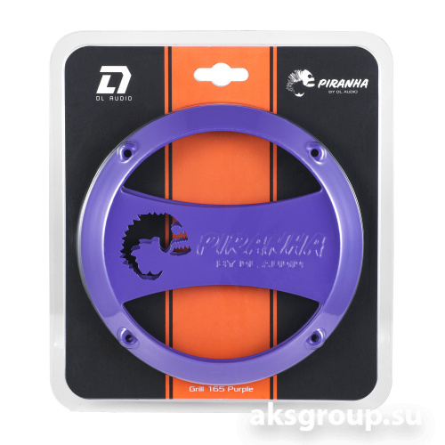 DL Audio Piranha 165 Grill Purple