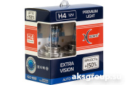 XENITE H4 PREMIUM EXTRA VISION +150%