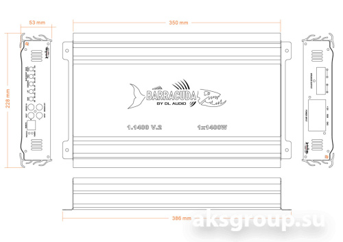 DL Audio Barracuda 1.1400 V2