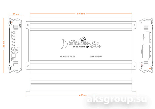 DL Audio Barracuda 1.1800 V2