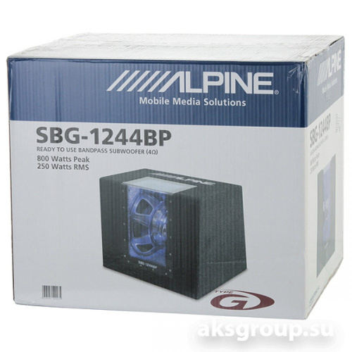 Alpine SBG-1244BP