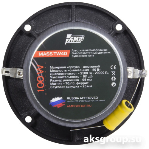AMP MASS TW40