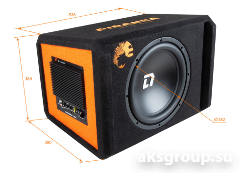 DL Audio Piranha 12A V2 Black