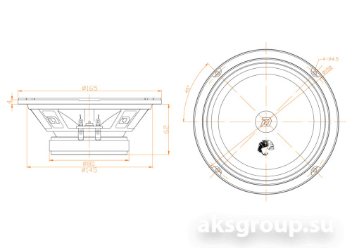 DL Audio Piranha 165 V2