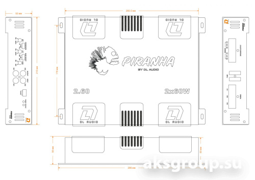 DL Audio Piranha 2.60