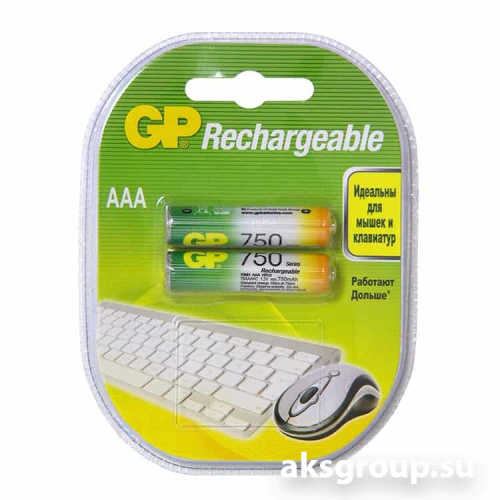 GP ААA R03 GP 750mAh