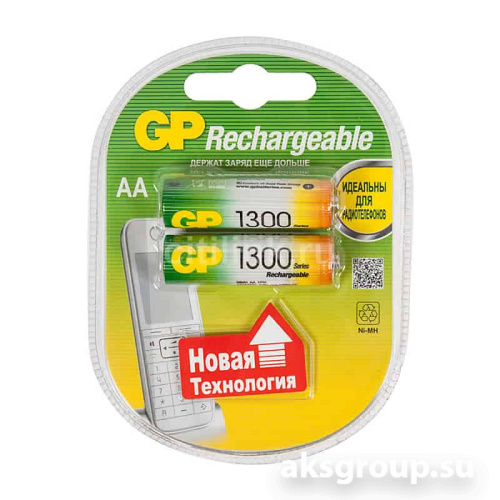 Аккумулятор АА R6 GP 1300mAh