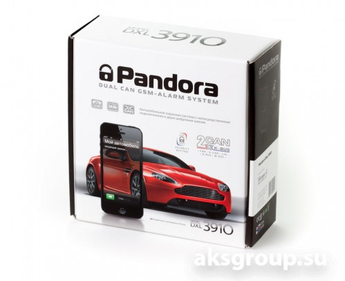 Pandora DeLuxe 3910 Обход 2,0 с карт.master PIN