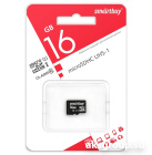 Smartbuy MicroSDHC 16Gb Class 10 (БЕЗ АДАПТЕРА SD)