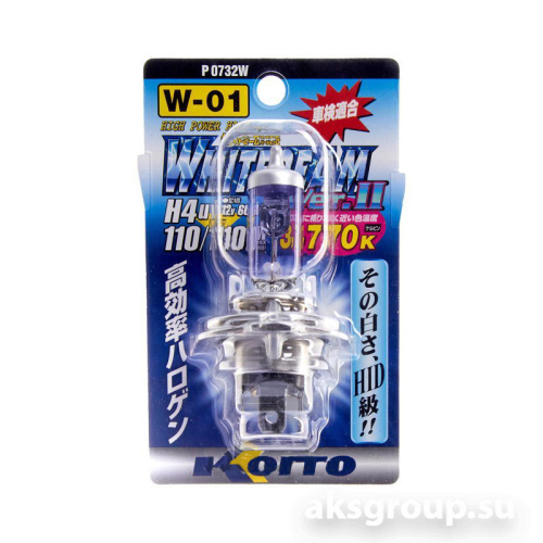 KOITO P0732W H4 V WHITE